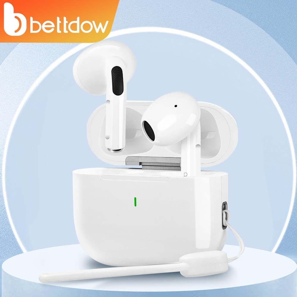Fones de ouvido Bluetooth 5.3 com cancelamento de ruído à prova d'água IPX5 da BETTDOW com microfone integrado