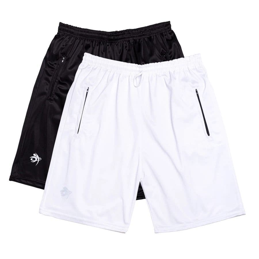 2 Bermuda Short  Fit Refletivo Com Zíper Masculina Casual- Treino- Academia -Esportes- Exercícios