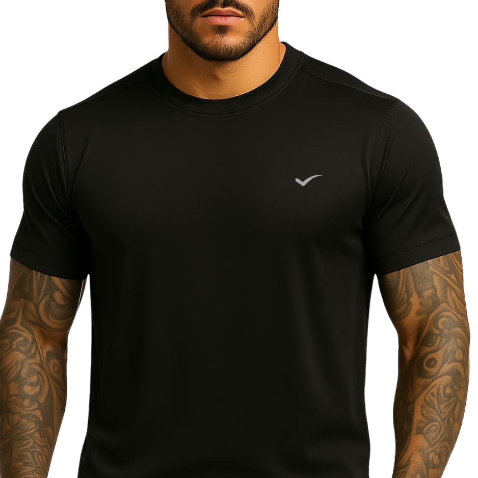 Promoção Camiseta Dry Fit Masculina Lisa - Casual Treino Academia Esportes Exercícios Corrida
