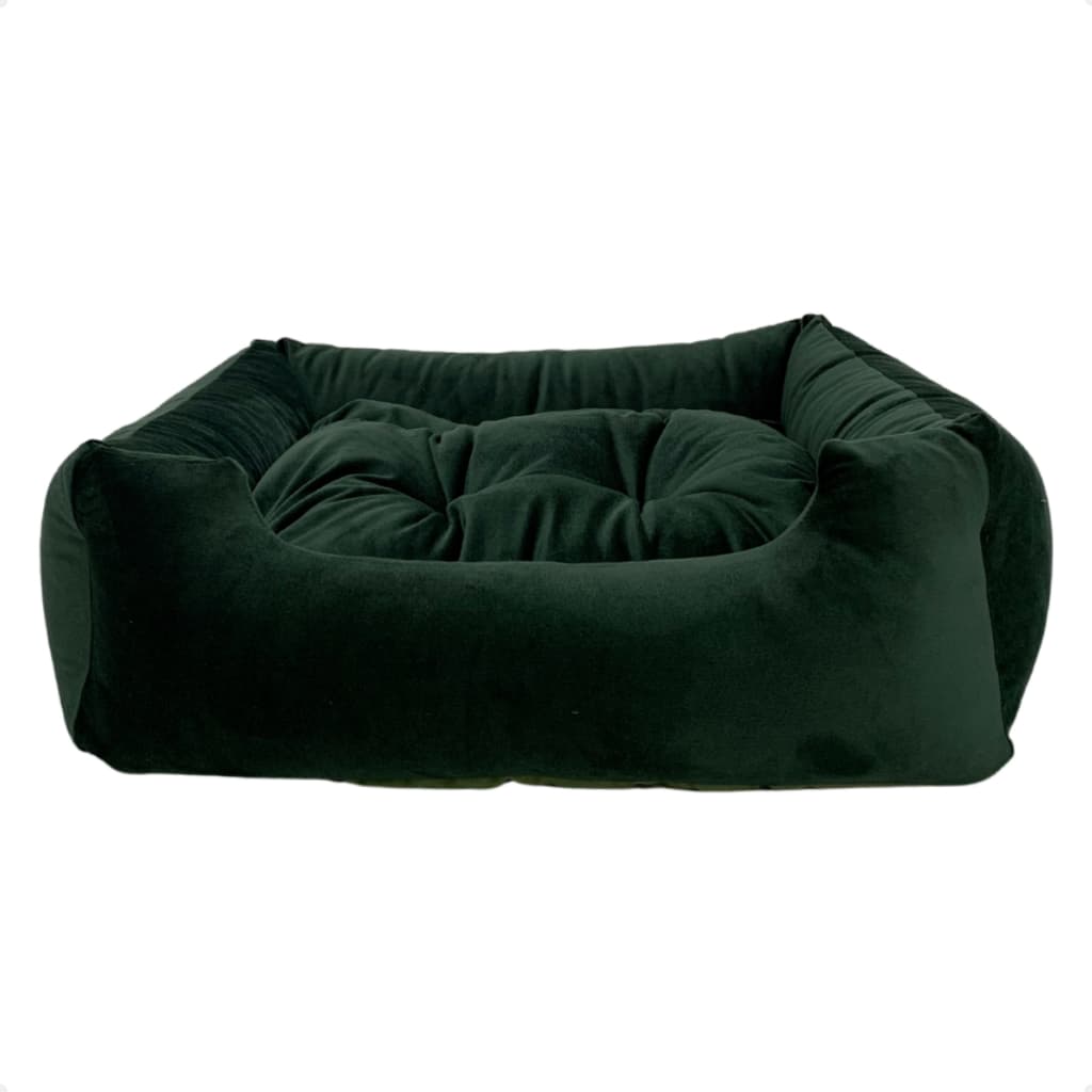 Cama Caminha Pet Suede Enchimento Siliconado e Zíper Removível