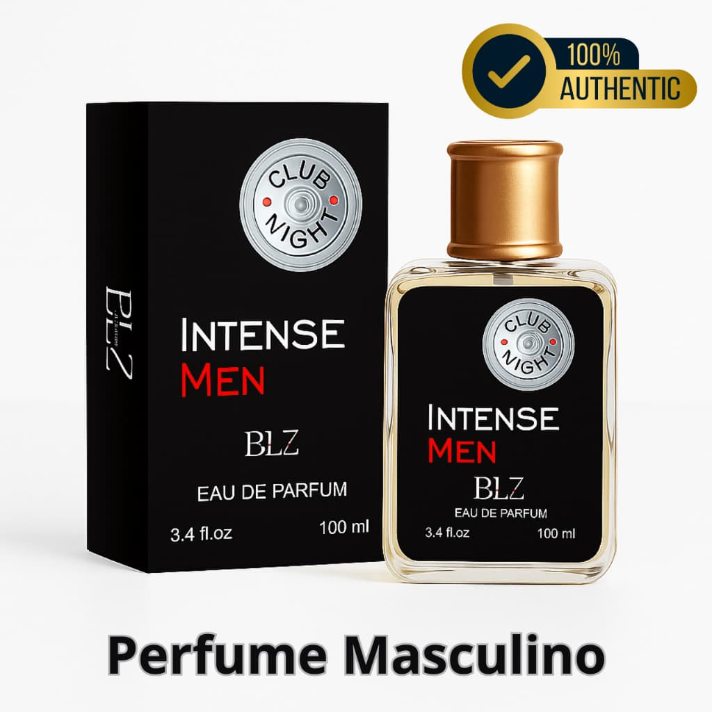 Perfume Árabe Masculino Intense Men Eau de Parfum 100ml