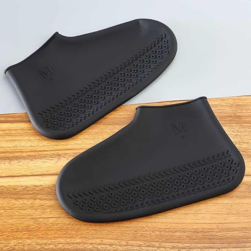 M Protetor De Sapato Calçado Silicone Impermeável Para Chuva Tênis Antiderrapante Reutilizável