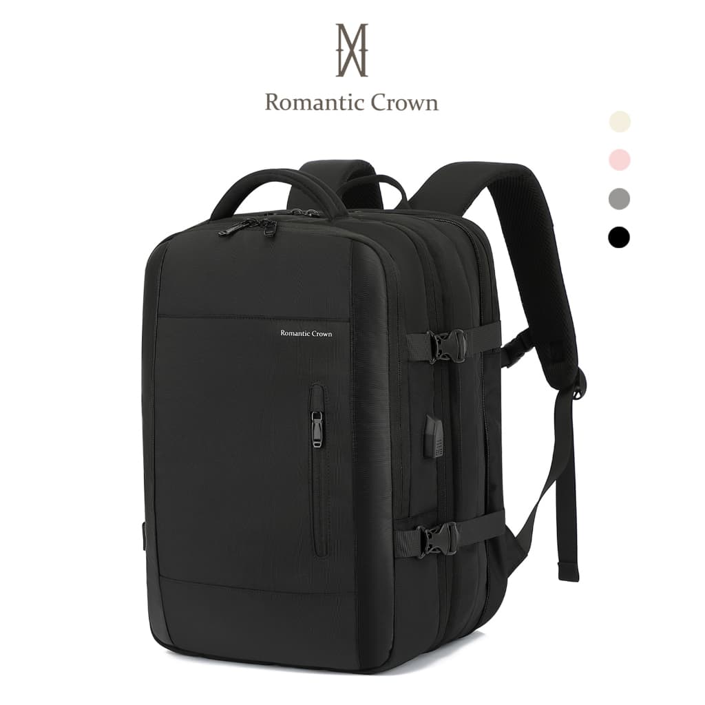 ROMANTIC CROWN Mochla de Viagem MascuIino e Feminina ImpermeaveI Reforçada Executiva para Notebook