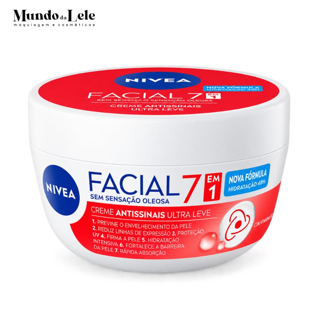 Creme Facial Antissinais Sensação Não Oleosa Nivea