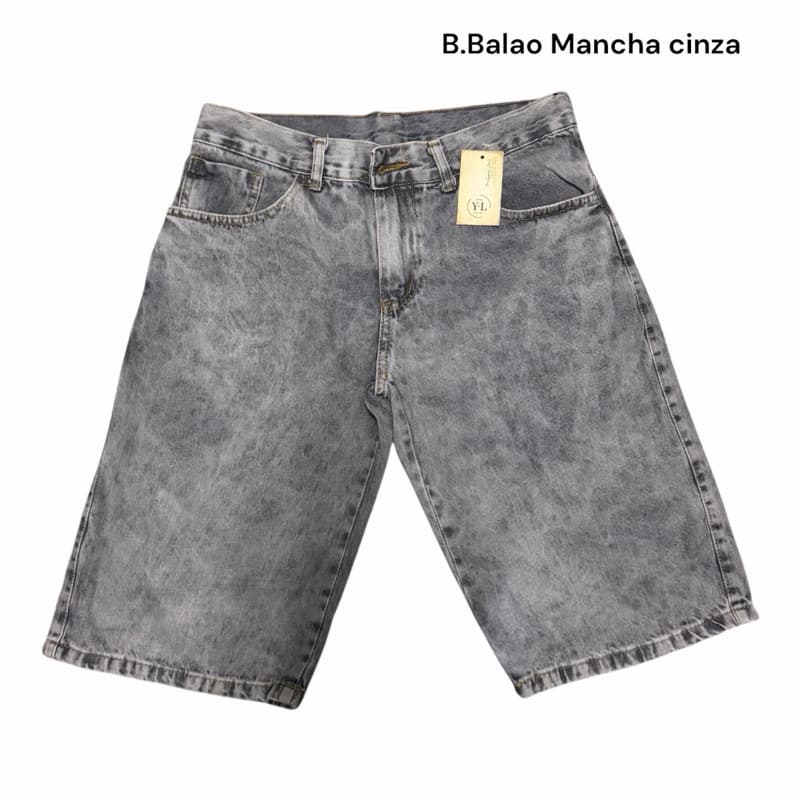 Y.L Bermuda Masculino Jeans Balão perna Larga ,bem suave qualidade casual Top