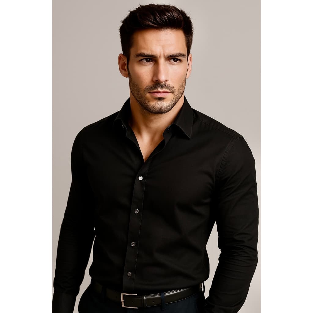 Camisa Masculina Slim Fit Luxo Pronta Entrega