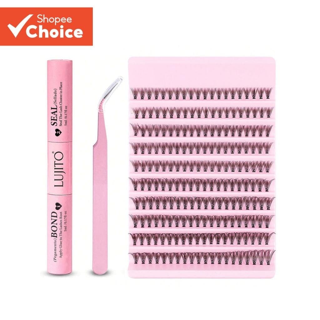 Cílios Postiços 200Pcs D Volume Conjunto De 0.07 Mm , Kit De Extensão De 8-16