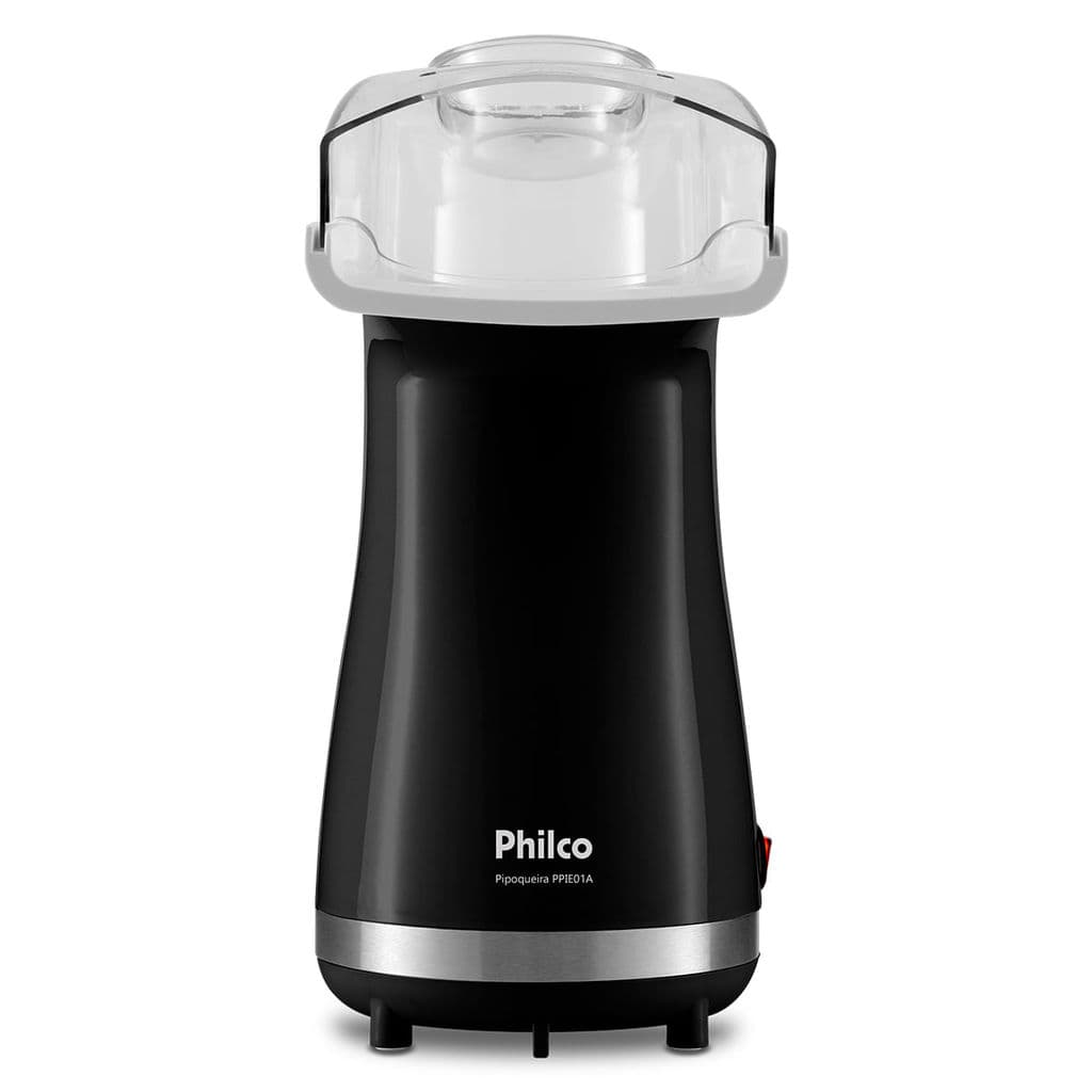 Pipoqueira Elétrica Sem Óleo Philco Preta 1200W PPIE01A